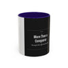The Faith CollectionInspirational 'More Than a Conqueror' Coffee Mug —