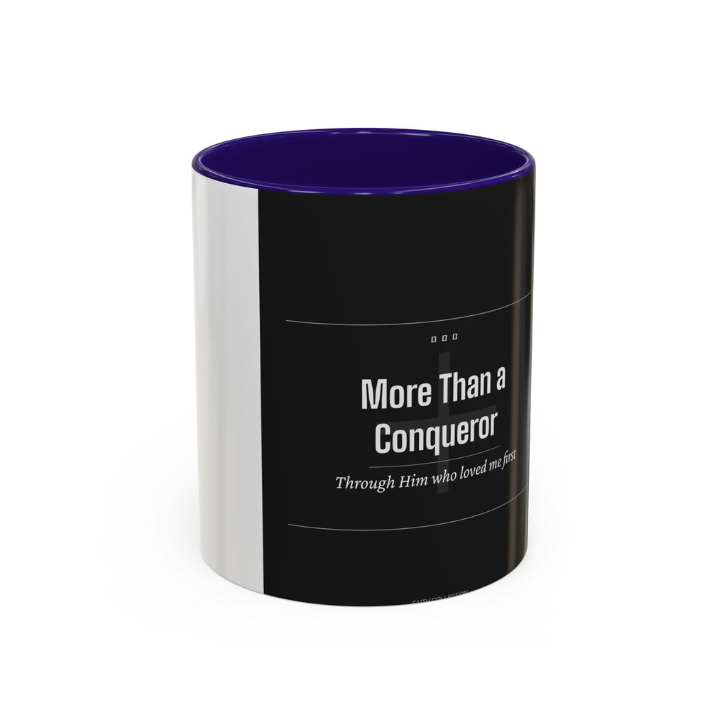 The Faith CollectionInspirational 'More Than a Conqueror' Coffee Mug —