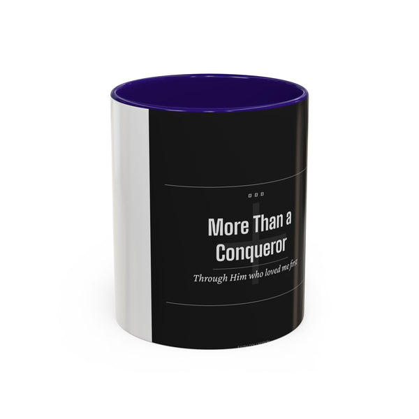 The Faith CollectionInspirational 'More Than a Conqueror' Coffee Mug —