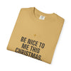 Christmas Tee — “Be Nice To Me This Christmas” Holiday Graphic T‑Shirt