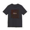 Unisex Jersey Short Sleeve Tee