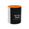 The Faith CollectionInspirational 'More Than a Conqueror' Coffee Mug —