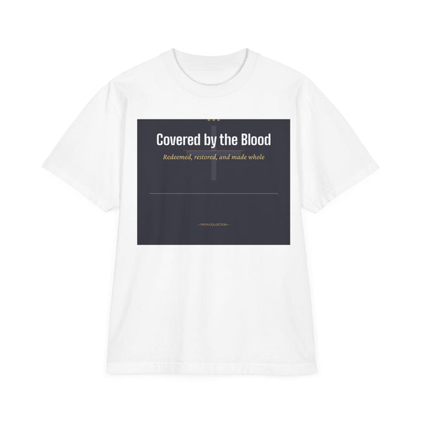 Faith Collection Unisex Garment-Dyed Drop Shoulder Tee