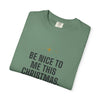 Christmas Tee — “Be Nice To Me This Christmas” Holiday Graphic T‑Shirt