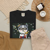 Cute Raccoon Wizard Garment-Dyed T-Shirt