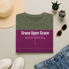 Grace Upon Grace T-Shirt — Christian Faith Tee with "Mercy New Every Morning"