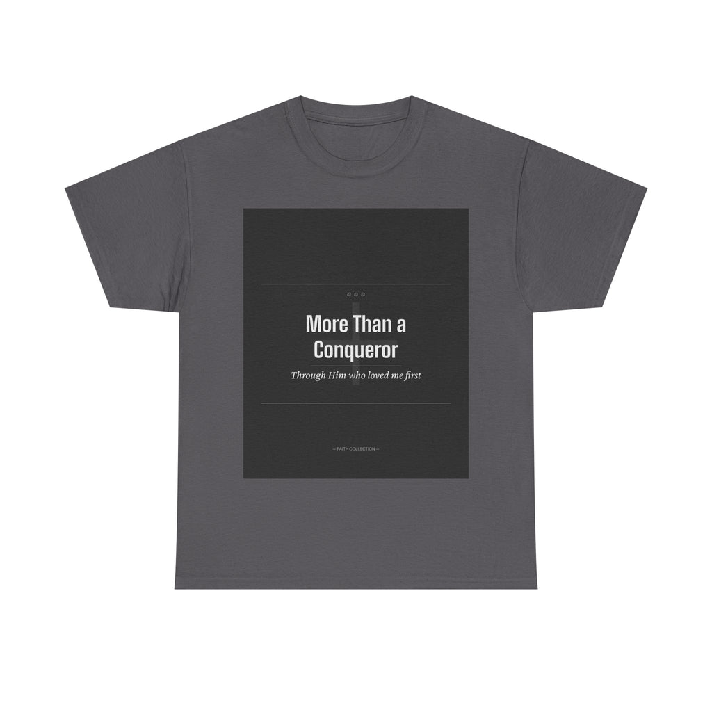 Inspirational 'More Than a Conqueror' T-Shirt