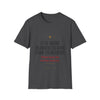 Funny Christmas T-Shirt — "It Is More Blessed to Give Than to Receive. Please Keep the Receipt Anyway."