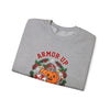 Armor Up Pumpkin Crewneck Sweatshirt | Christian Halloween, Christmas Scripture