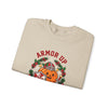 Armor Up Pumpkin Crewneck Sweatshirt | Christian Halloween, Christmas Scripture
