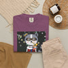 Cute Raccoon Wizard Garment-Dyed T-Shirt