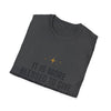 Funny Christmas T-Shirt — "It Is More Blessed to Give Than to Receive. Please Keep the Receipt Anyway."