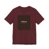Unisex Jersey Short Sleeve Tee