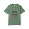 Christmas Tee — “Be Nice To Me This Christmas” Holiday Graphic T‑Shirt