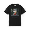 Cute Raccoon Wizard Garment-Dyed T-Shirt