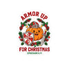 Armor Up for Christmas Sticker | Christian Halloween, Faith-Based Ephesians 6:11