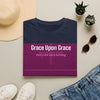 Grace Upon Grace T-Shirt — Christian Faith Tee with "Mercy New Every Morning"