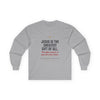 Long Sleeve Tee — "Jesus Is The Greatest Gift Of All" Christian Holiday Shirt
