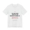 Christmas Tee — “The Wise Men Traveled for Months to Show Up. My family can’t make it by 2 p.m.”