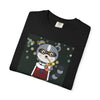 Cute Raccoon Wizard Garment-Dyed T-Shirt
