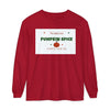 Christmas Pumpkin Spice Dad Long Sleeve Tee — " My Dad Loves Pumpkin Spice" FallTee Shirt