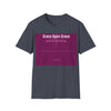 Grace Upon Grace T-Shirt — Christian Faith Tee with "Mercy New Every Morning"