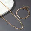 A Set of Sexy and Luxurious Women's Necklaces and Bracelets, a Fashionable and Versatile Women's Jewelry Set - Tabashishop