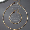 A Set of Sexy and Luxurious Women's Necklaces and Bracelets, a Fashionable and Versatile Women's Jewelry Set - Tabashishop