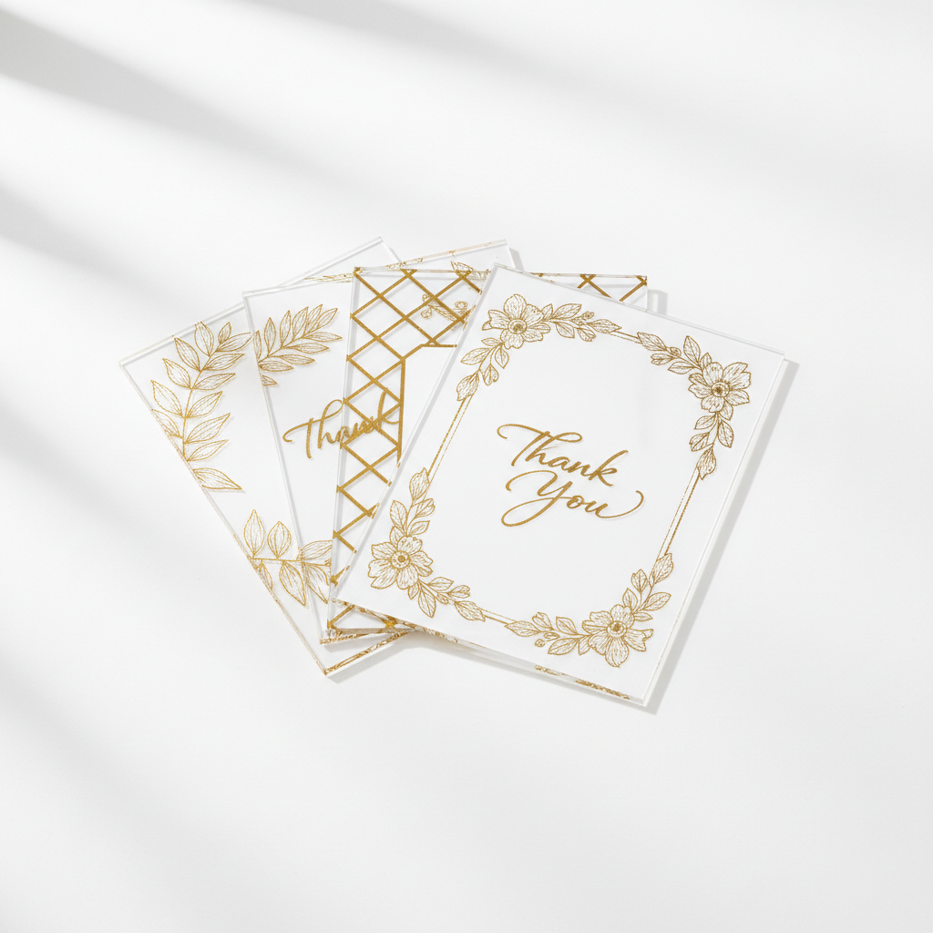 Acrylic card product image