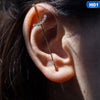 Wrap Hook Crystal Needle Earrings - Tabashishop