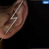 Wrap Hook Crystal Needle Earrings - Tabashishop